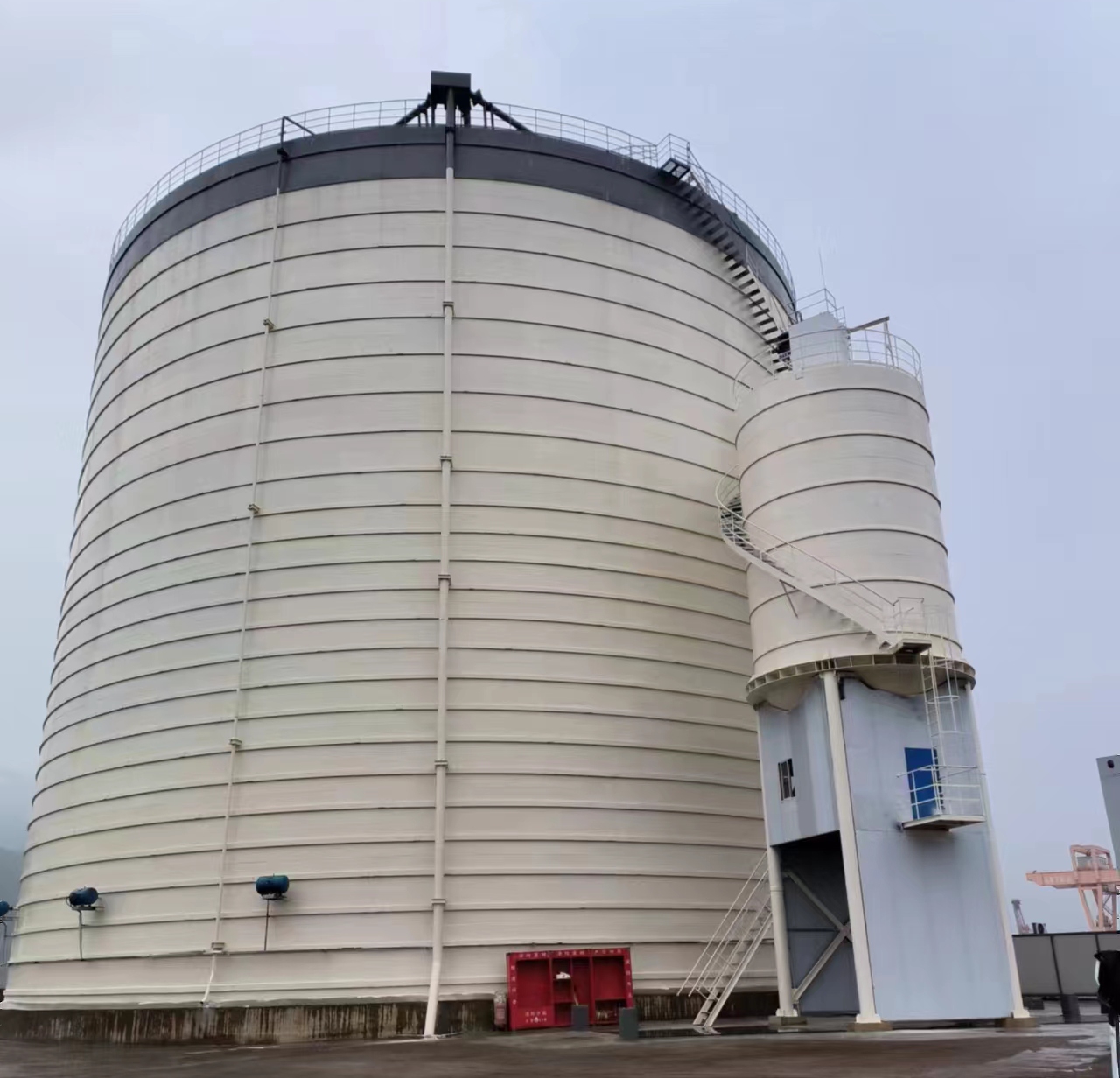 岱山10万吨水泥钢板库