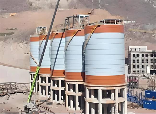 岱山高架钢板仓